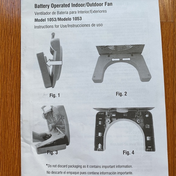 Portable fan - Picture 6 of 10
